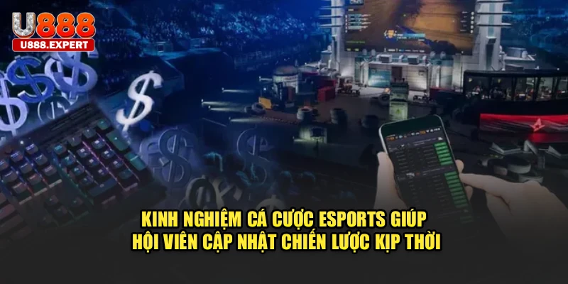 Kinh nghiệm cá cược Esports giúp hội viên cập nhật chiến lược kịp thời